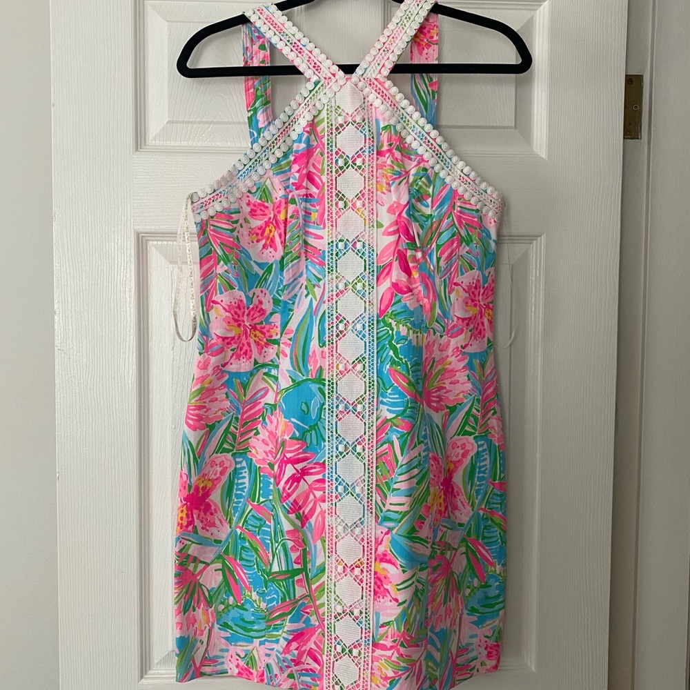 Lilly Pulitzer Vena Stretch Shift Dress, Size 6 - NWT
